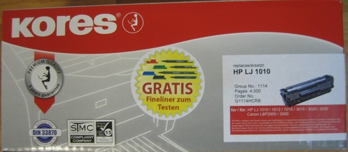 Kores toner kompatibel - kores, hp