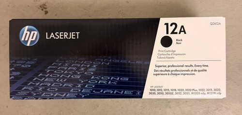 Q2612a 12a original toner - hp,