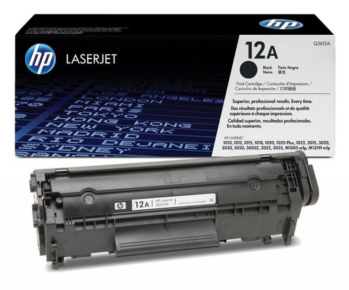 Original toner 12a - original, hp