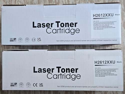 Laser toner cartridge - 2x,