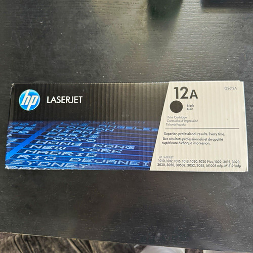 Laserjet 12a tonerkartusche - hp,