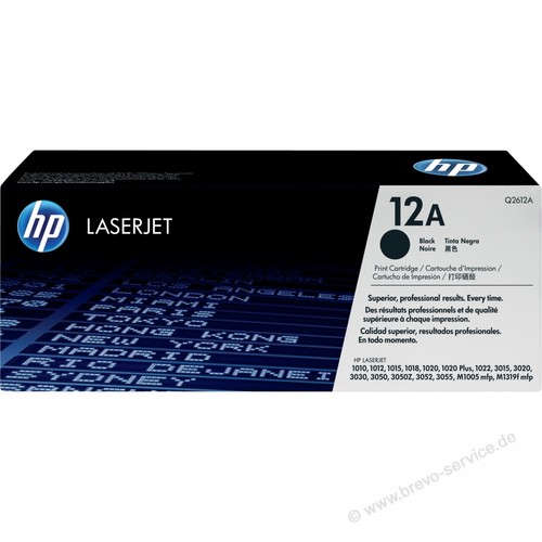 Q2612a 12a toner schwarz - q2612a,