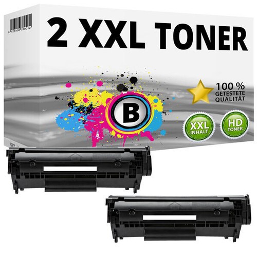 Toner q2612a 12a für hp - 2x,